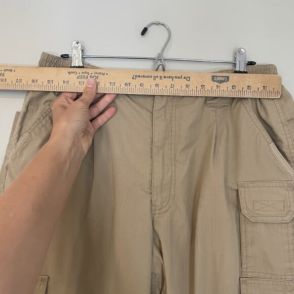 Propper Tactical Pants Tan RipStop Military Style Cargo Men’s 36x32 Utility - Picture 2 of 7